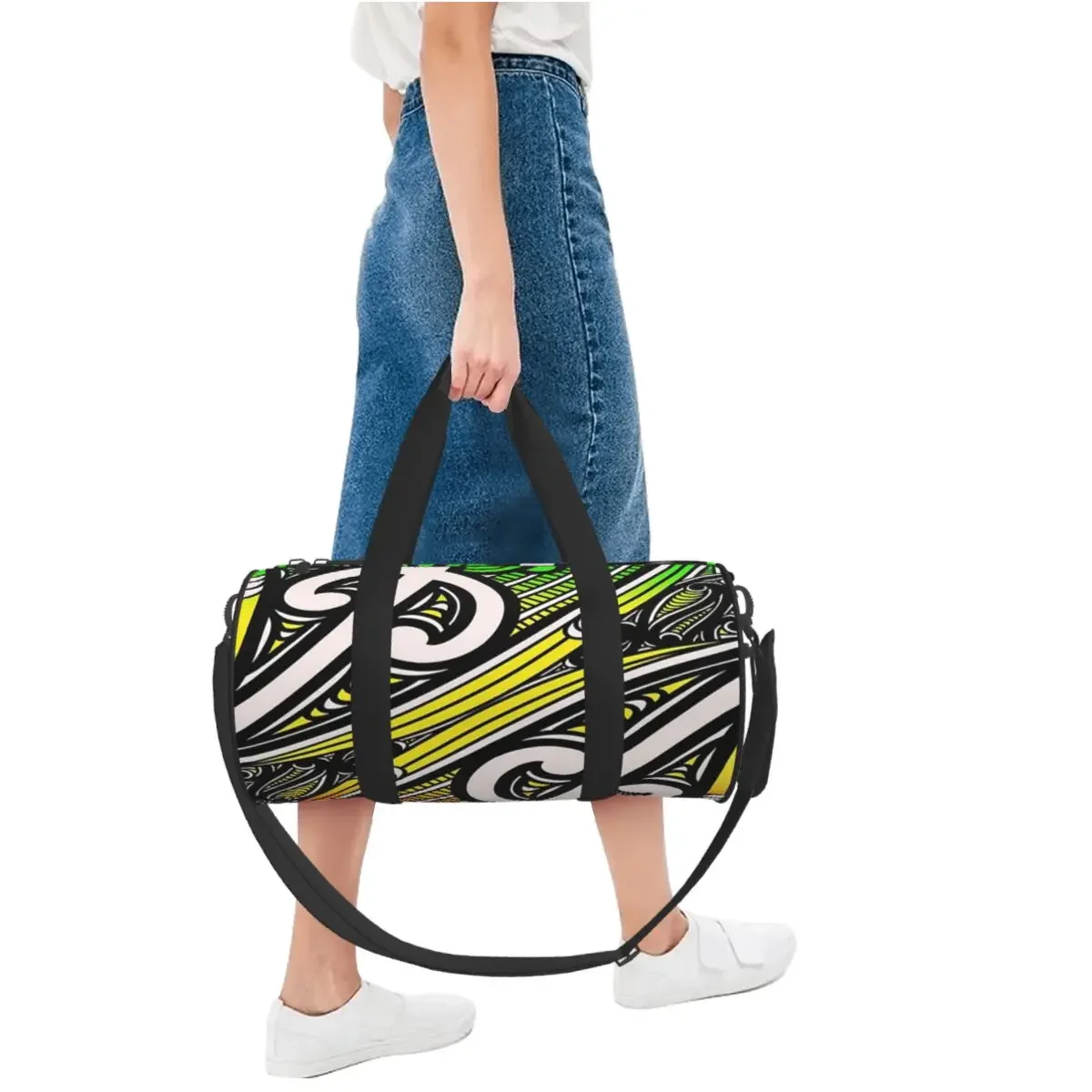 TNT - Rasta Design Large Duffle Gym Bag Multi-Functional Duffle Travel Bags Handbags Fitness bag