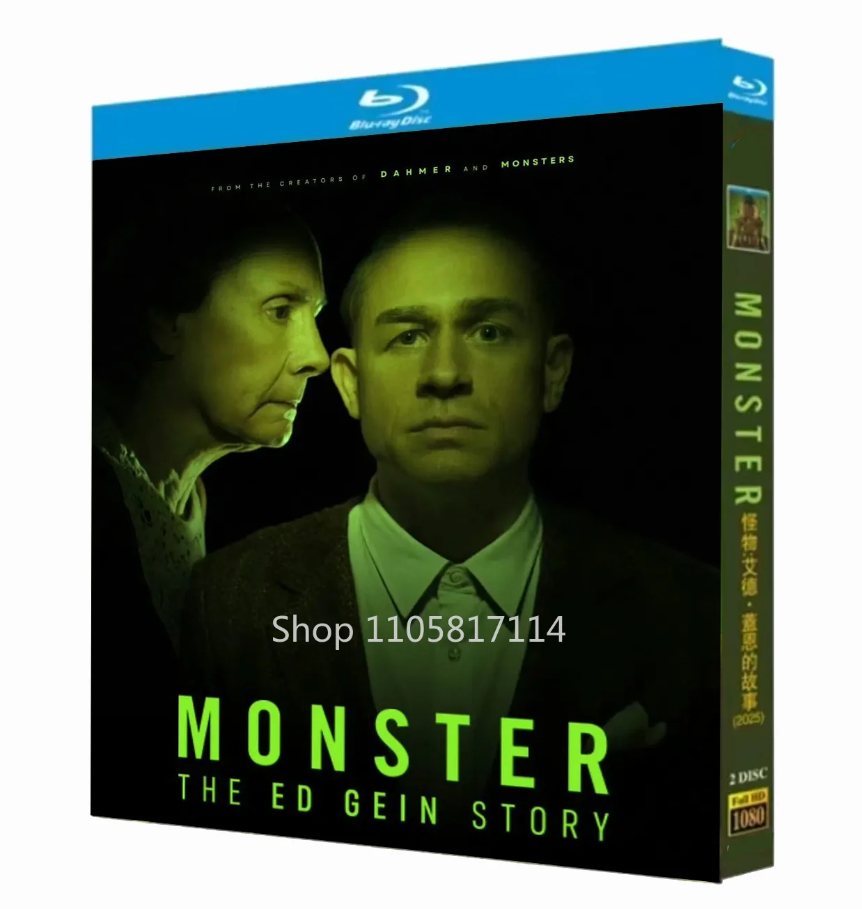 Monster: the Ed Gein story daca (2025) Blu-ray disc High Definition BD YIHUI