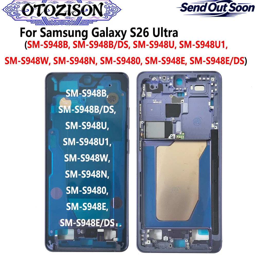 housing-middle-frame-lcd-bezel-plate-panel-chassis-for-samsung-galaxy-s26-ultra-sm-s948b-s948u-s948w-s9480-s948e-middle-frame