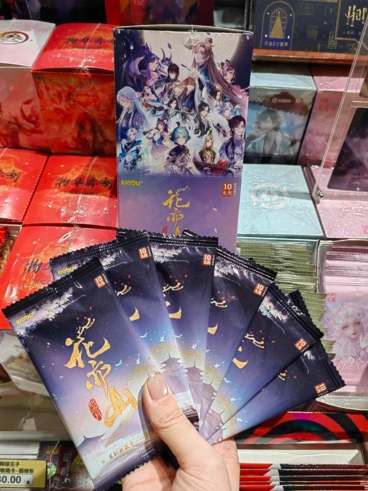 KAYOU Official Genuine Hua Yi Shan Xin Zhi Yue Trading Collection Cards Heart Color Gilding SC Card Pack For Anime Game Fans