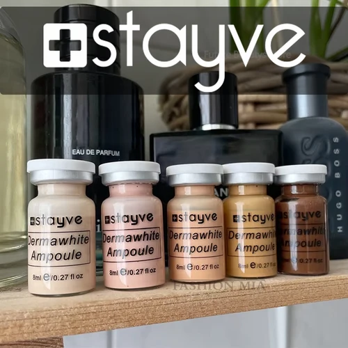 Crema BB Stayve Original de Corea, Kit de inicio brillante para principiantes, niacinamida/péptido de salmón, esencia de ADN, cuidado hidratante de la piel facial