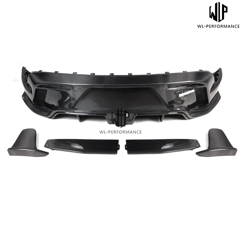 WLP High Quality Carbon Fiber Durable Body Kit Rear Lip For Porsche Taycan M Model 2019-2023