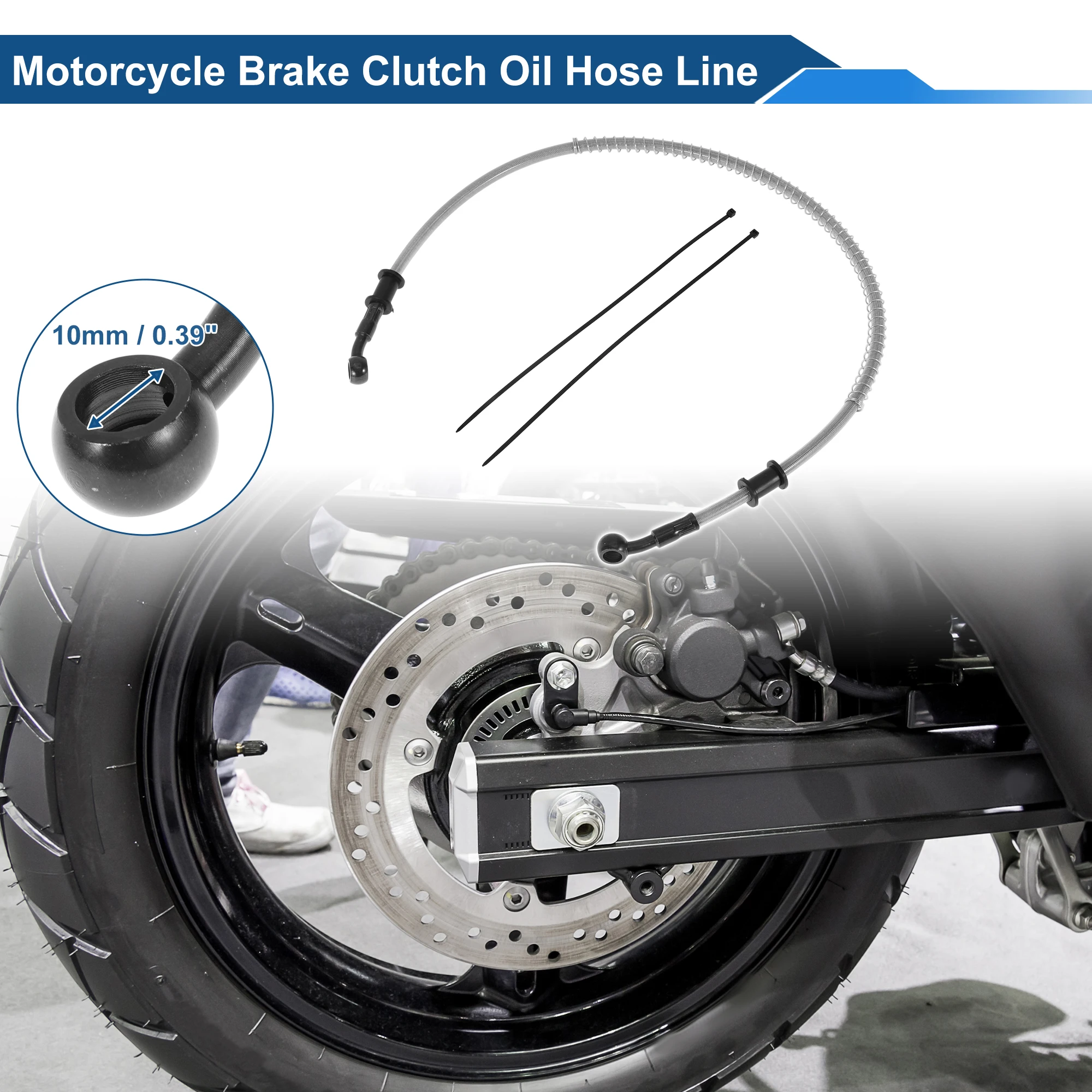 UXCELL 70cm Motorcycle Brake C - Brake Line Motorcycle review and price