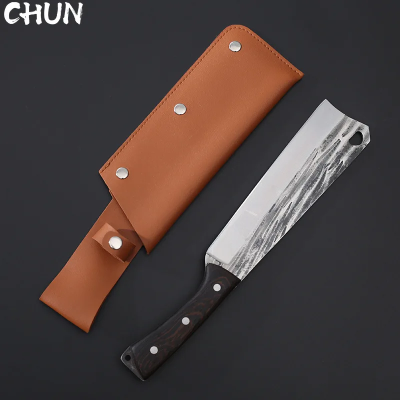 

Chopping Knife Outdoor Mountain Forest Tree Chopping Knife Forging Chopping Bamboo Logging Slaughtering Bone Chopping Knife