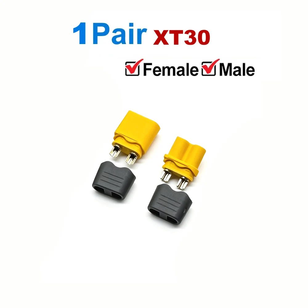 XT30-Steckverbinder mit Gehäuse, männliche/weibliche XT30-Stecker und Schweißvorrichtungen für RC-Lipo-Akkus, Autos, Drohnen, Flugzeuge