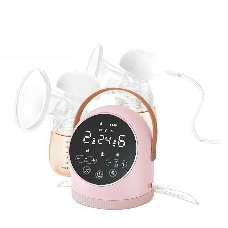 

3D Pumping Medical CE Hospital Grade Breast Suck Machine Silicone Dual-motor Best Double Electric Breast Pump