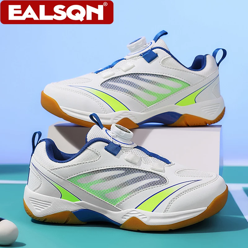 New Kids Professional Badminton Shoes Breathable Mesh Sneakers Non-slip Indoor Court Training Sports Shoes For Boys Girls