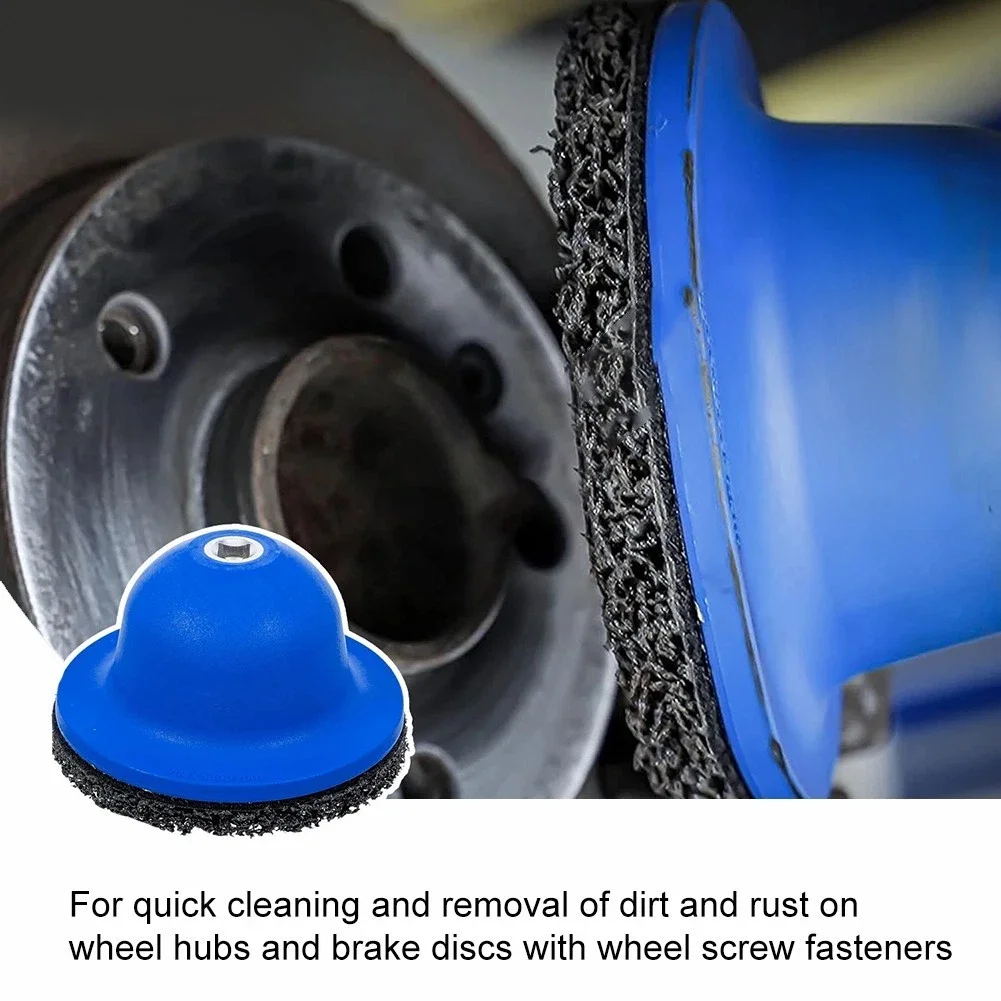 150mm Wheel Hub Brush Automotive wheel hub polishing grinder  Grinding disc / Cleaning Rotor / Rim Surface  for wheel cleaner