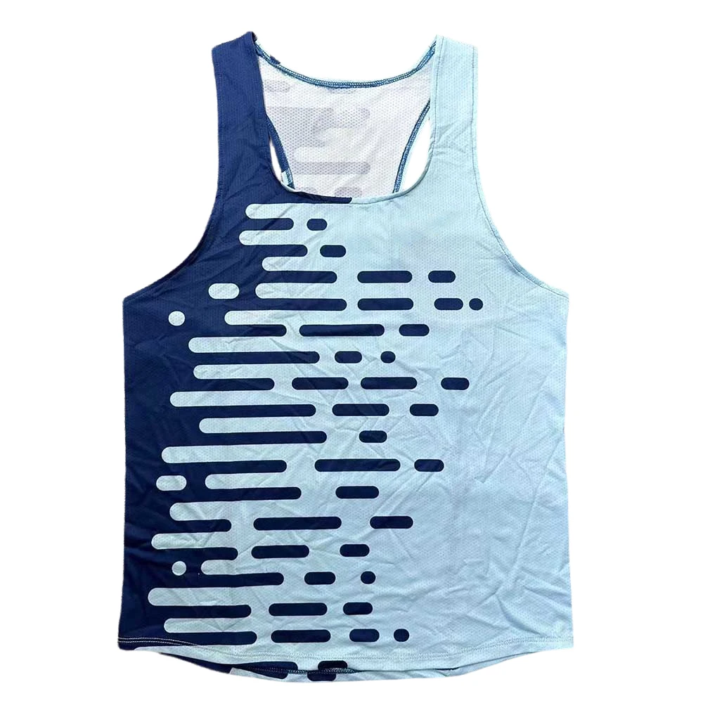 Brand Run Athletics Tank Top Runnning Speed Singlet Fitness Shirt Mens Clothing Guys Sleeveless Track Field Vest Customization