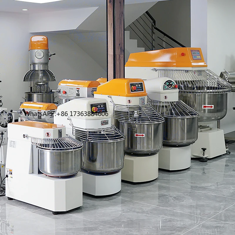 2026 3kg 5kg 8kg 10kg 12kg 15kg 20kg 25kg 50kg 100kg Baking Equipment Pizza Mixer Spiral Mixer Bread Making Machine  Dough Mixer