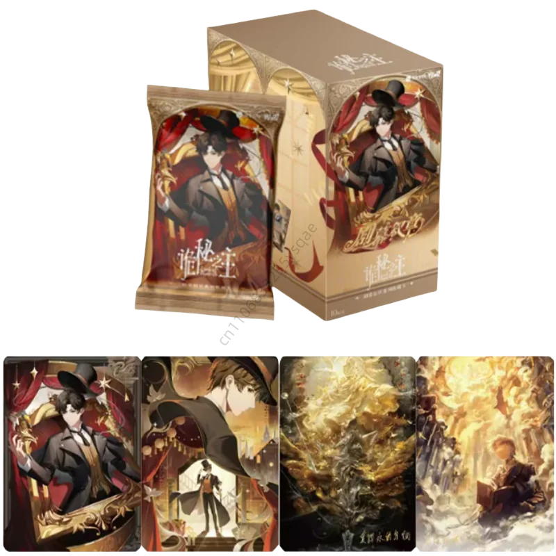 การ์ดลอร์ออฟมิสเตอรีส์ของแท้ ชุดละครละครเรื่องดราม่า ฉบับจำกัดของผู้แต่งคลีน มอเร็ตติ การ์ดสะสมอนิเมะลายเซ็นชื่อ ของเล่น