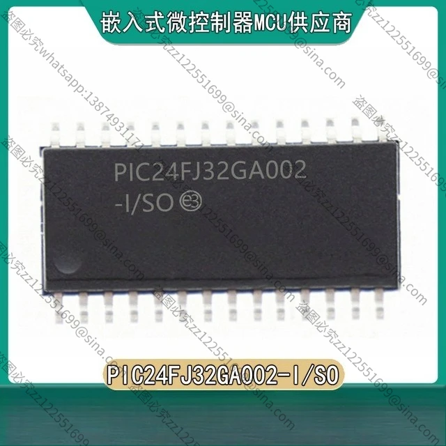 For PIC24FJ32GA002-I/SO SOP-28 Pic24fj32 SMD 16-bit, Microcontroller