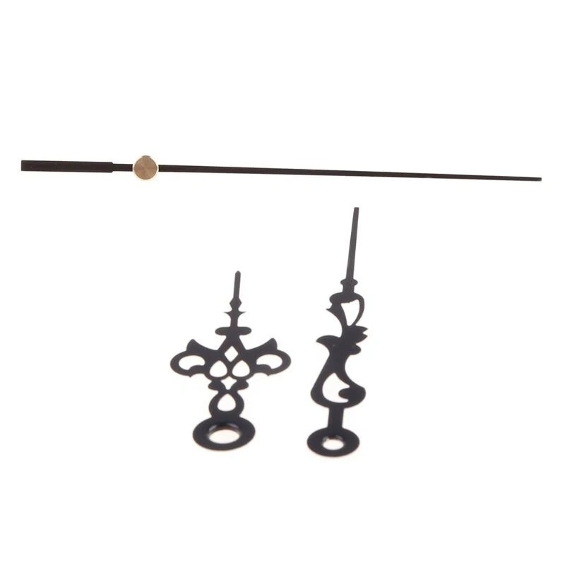 E28F Silent Wall Pendulum Clock Movement Mechanism DIY Replacement Repair with 3 Different Pairs Hands