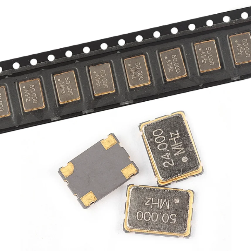 Chip OSC Aktywny oscylator kwarcowy 7050 7*5mm 32.768K 32.768M 33 40 50 60 72 77.76 80 100 106.25 125 MHz