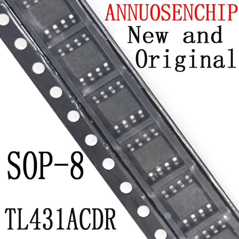 10PCS New And Original SOP8 TL431AC SOP 431AC SMD TL431 SOP-8 TL431ACDT IC TL431ACDR