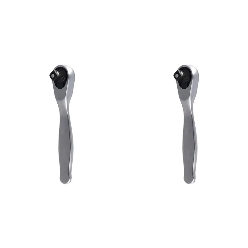 A84E-2X Mini 1/4 Ratchet Wrench High Quality Quick Socket Ratchet Wrench Screwdriver Wrenches Tools Small Spanner 72 Tooth