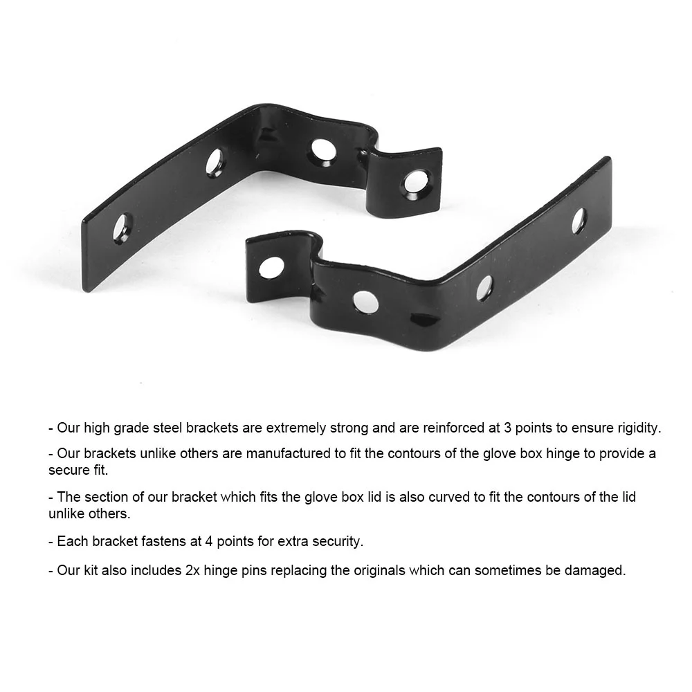 8E2880324 For Audi A4 S4 RS4 B6 B7 8E For Seat Exeo/ST 3R5 Glove Box Lid Hinge Snapped Repair Fix Kit Brackets LC101708