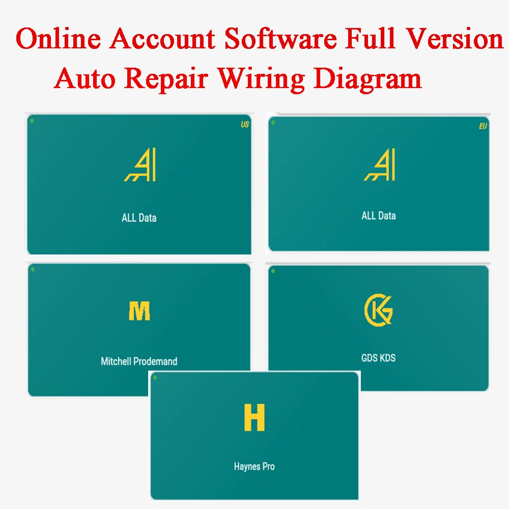 

Новое программное обеспечение Alldata/CAR Data/Hay nes Pro, программное обеспечение для онлайн-аккаунта, полная версия 2025, схема программного обеспечения для ремонта мастерской