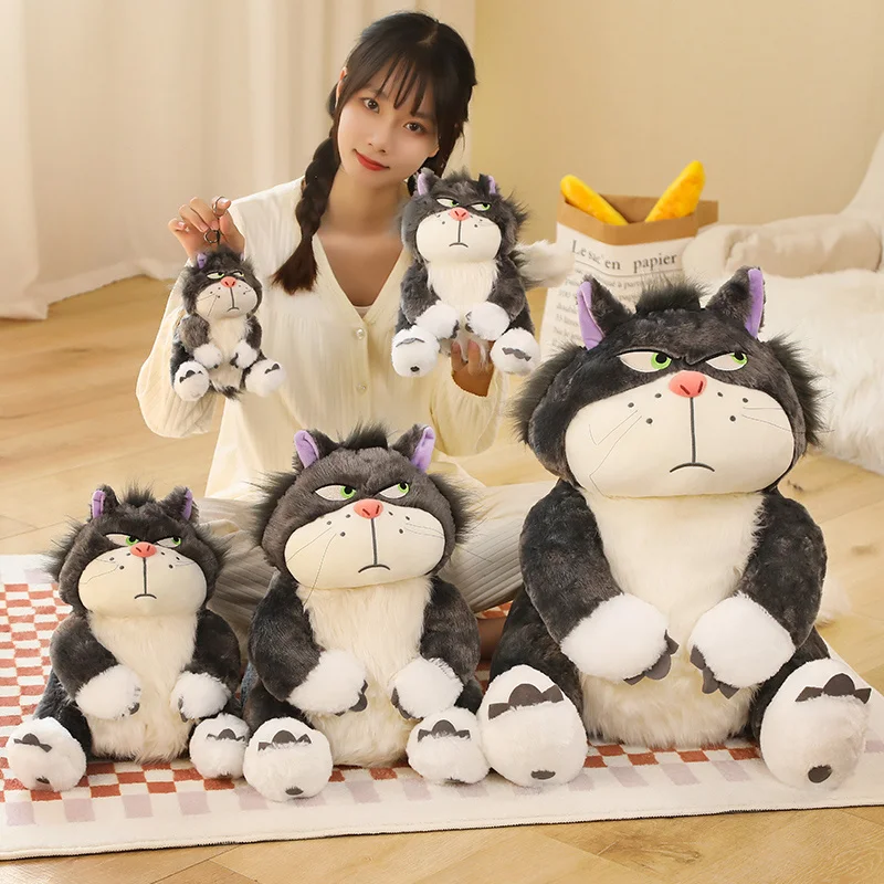 Kawaii  Lucifer Cat Plush Toys Princess Dream Stuffed Kitten Animals Dolls Funny Birthday Xmas Gifts for Girls Room Decoration