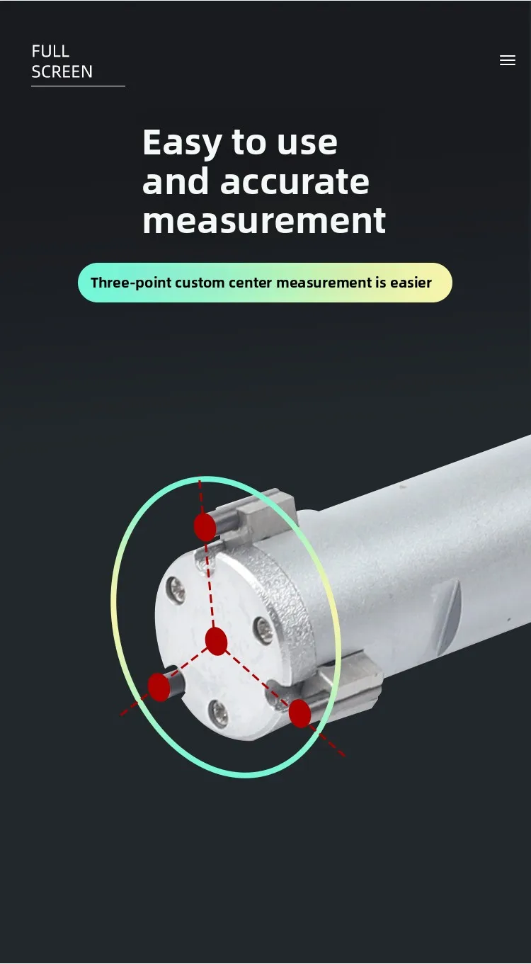 Three points internal diameter Micrometer mechnical type high precision 0.001mm with ring gage 6-8-10-12-16mm small hole deep