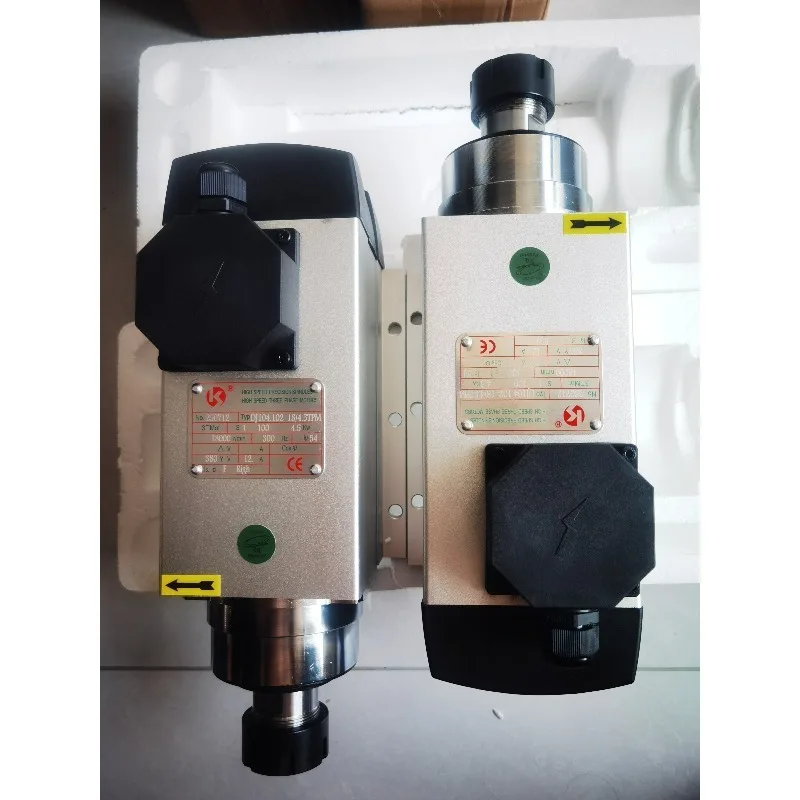 CNC  Production of Custom High-Speed Air-Cooled Spindle Motors 1.5 /2.2/ 3.5/4.5/5.5/7.5KW for Woodworking Engraving Machines