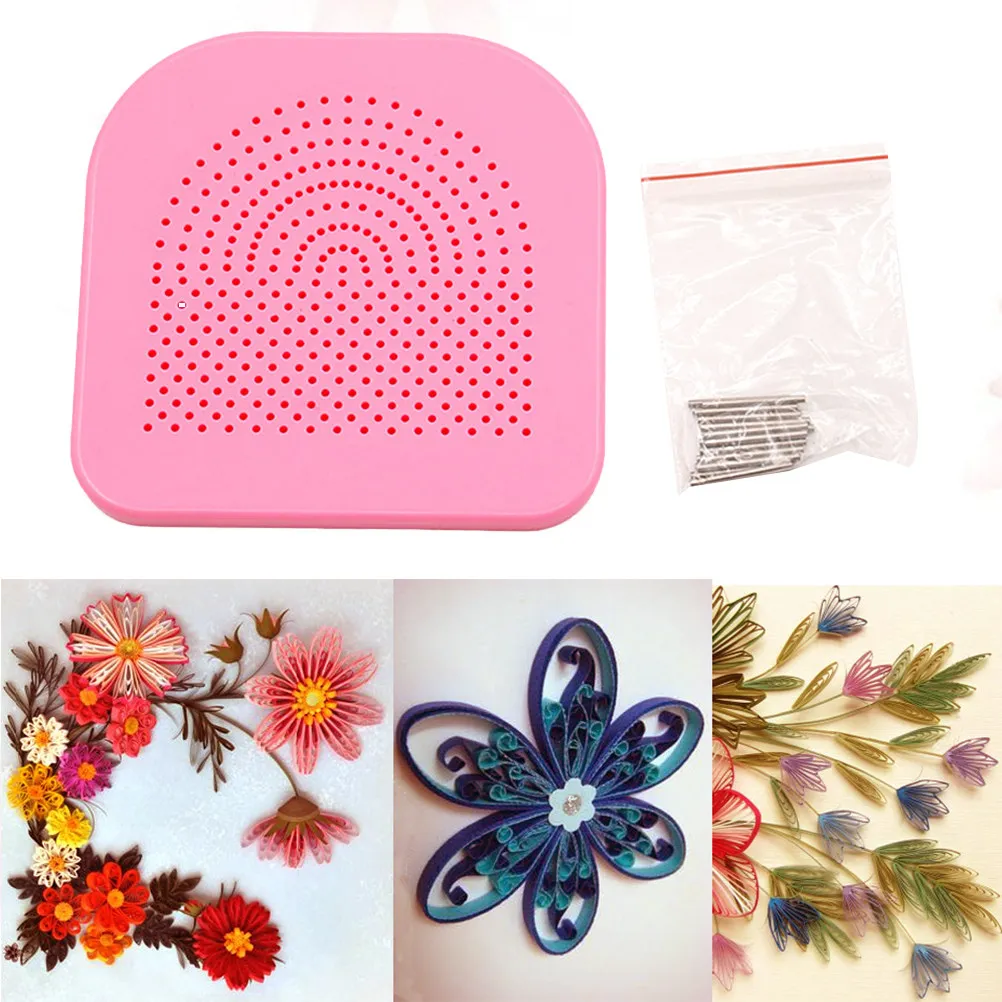 20Pcs Paper Tool Winder ABS Plastic Quilling Disc Set Non Toxic Eco Friendly Strong Scratch Resistance Simple Useful DIY