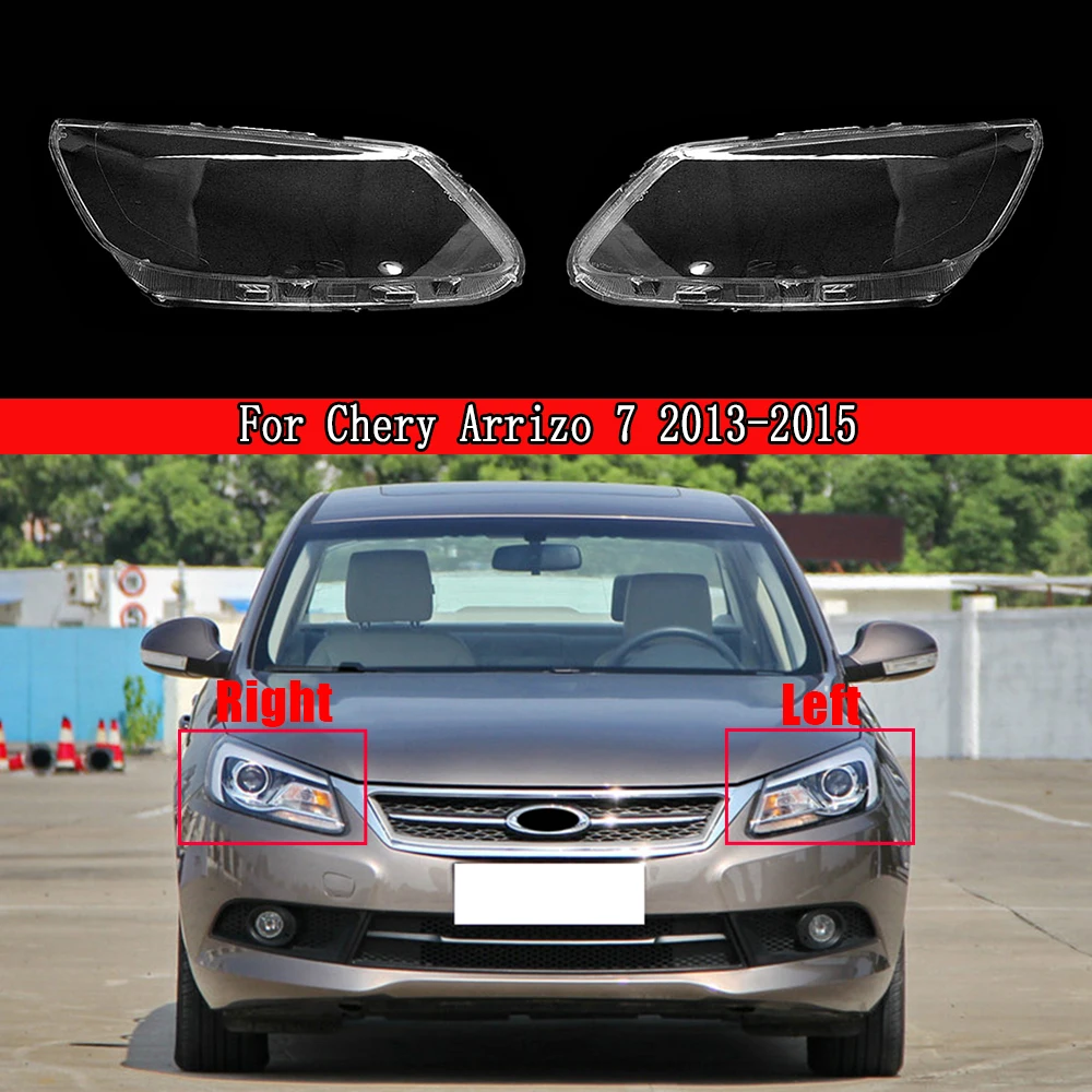 

Headlamp Cover Lampshade Lamp Headlight Shell Lens Plexiglass Replace Original Lampshade For Chery Arrizo 7 2013-2015