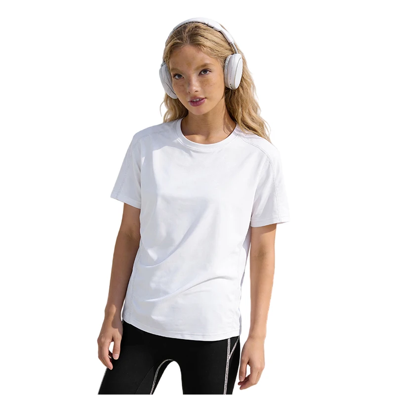 

Футболка с короткими рукавами для тренировок по теннису на открытом воздухе для пар, впитывающая пот, быстросохнущая, модная, удобная, из ледяного шелка