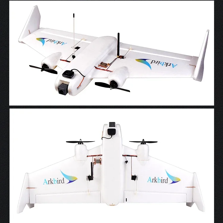 Avion de décollage et d'atterrissage vertical Arkbird Vtol, avion partenaires aile Fpv contrôle de vol compatible avec Swan-K1