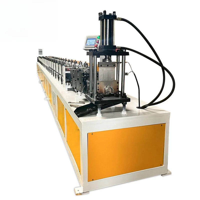Automatic shelf column machine, punching shelf forming machine