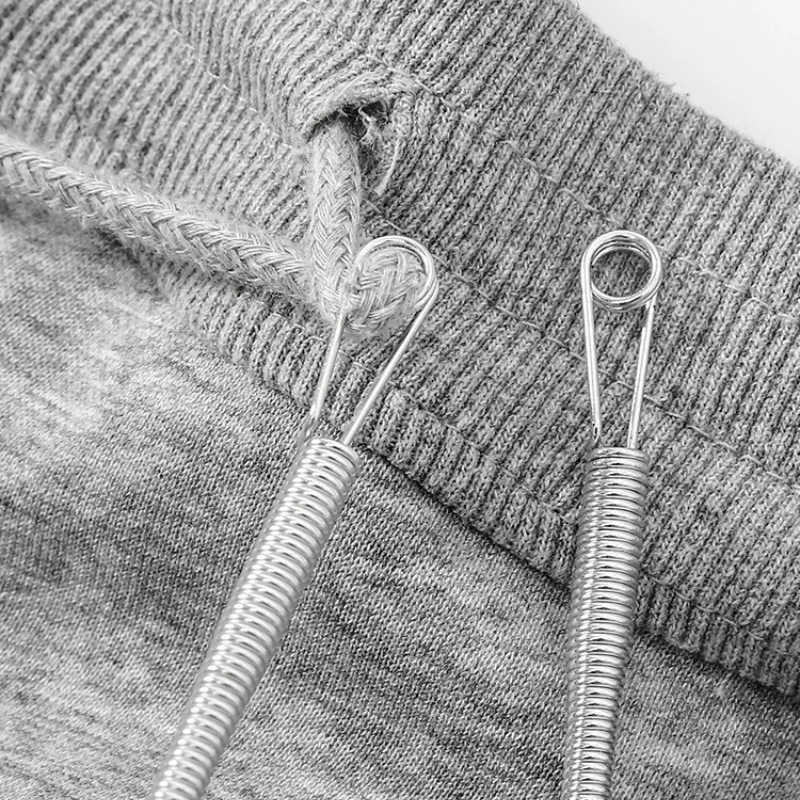 Spring Drawstring Threader Tool-Rope Threader Clip for Drawstring Replacement for Hoodies,Pants