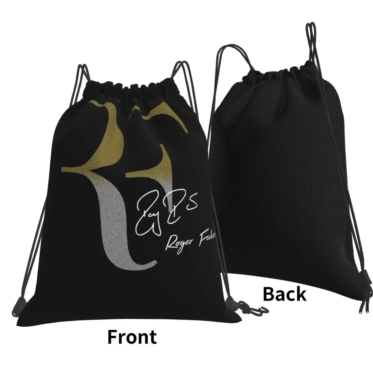 Roger Federer Backpacks Multi-function Drawstring Bags Sports Bag Book Bags for Travel Students