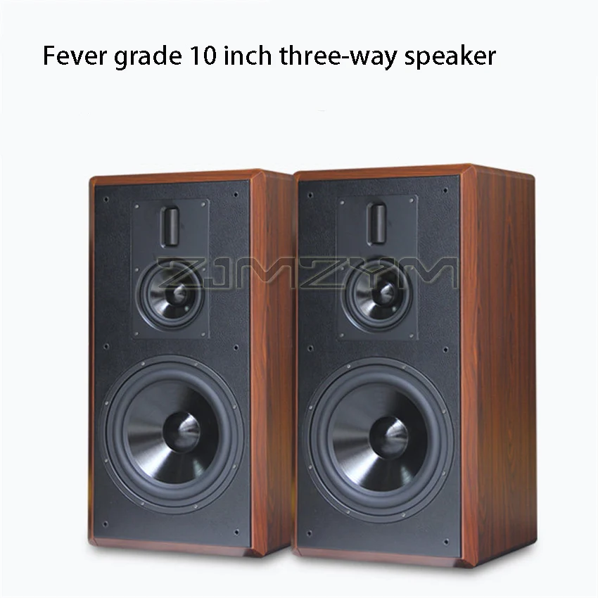 10 Inch Three-way HIFI Speaker Exported From Germany Fever Grade Passive Speaker Household Wooden Box
