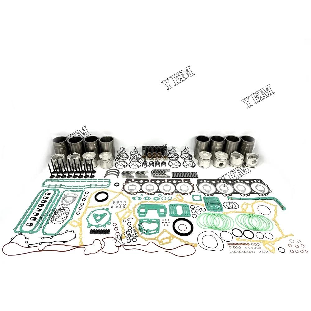 New F17E Engine Overhaul Rebuild Kit With Gasket Bearing Valve Set For Hino Engine (Fir For one engine)