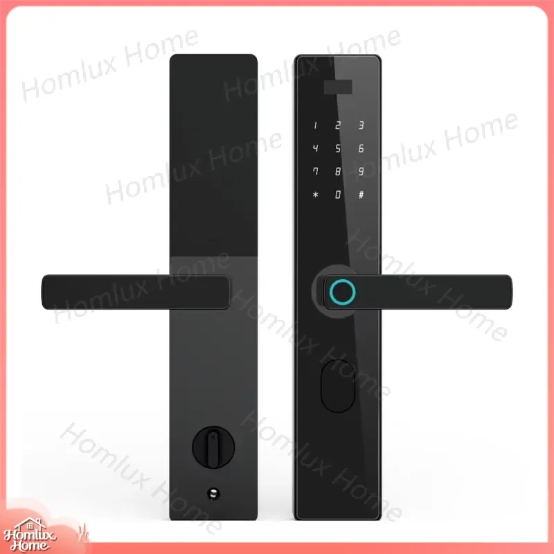 3D Face Recognition Smart Door Lock with Digital Keypad Tuya WiFi App Control Fingerprint Entry Keyless Entry Smart