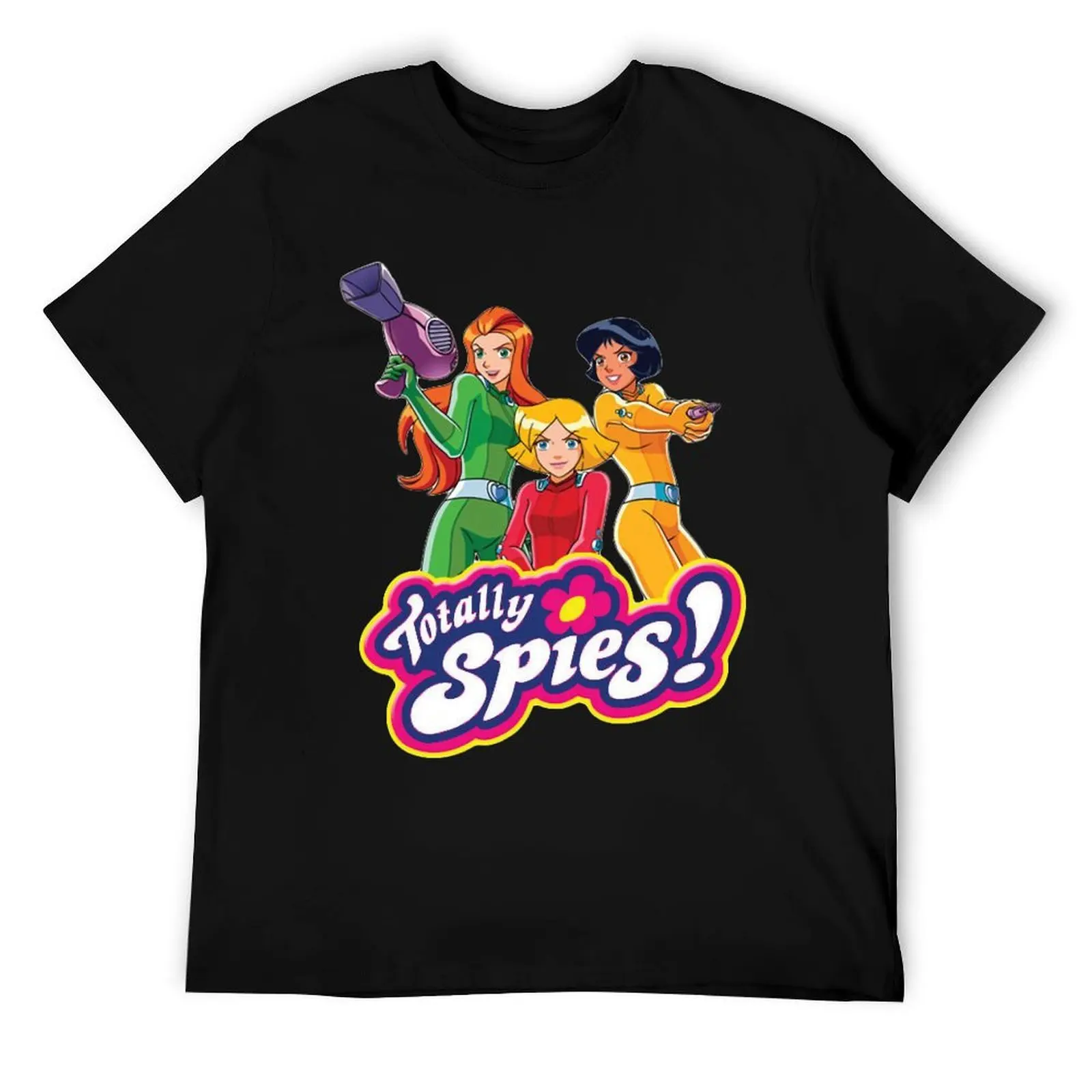 

Totally Spies! T-Shirt men t shirt cotton 100% t shirt men 100% cotton luxury brand T-Shirt