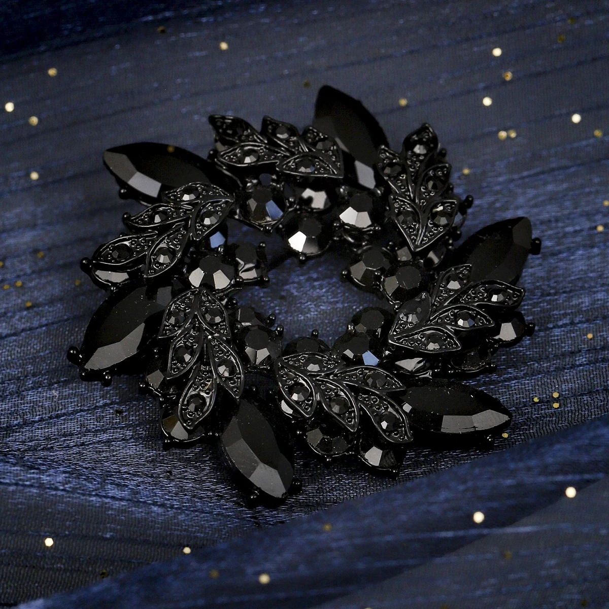 Kristall Diamante Metall Blume Brosche Anzug Rock Pin Dekoration Schmuck Zubehör Geburtstags geschenke für Freunde Urlaub Schmuck – Detail 17