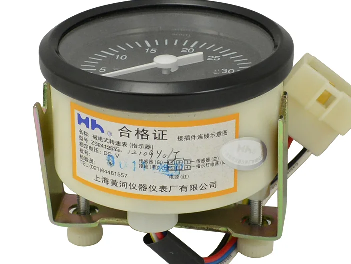 

Shanghai Yellow River Instrument Factory ZS12109y0/J diesel generator set engine magnetoelectric tachometer indication