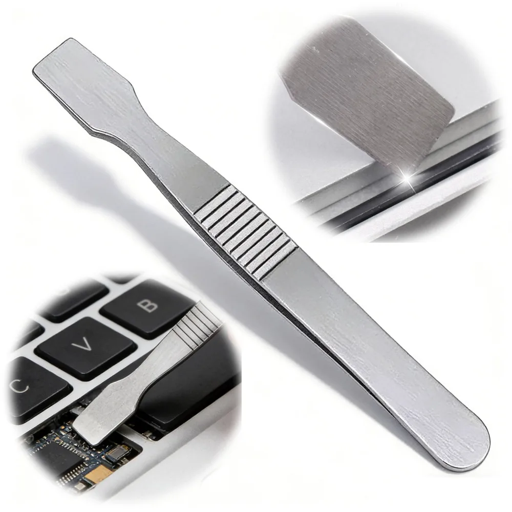 

5PCS Metal Spudger Solder Paste Spudger Pure Steel Knife Repair Tin Scraping Knife Solder Paste Mixing Knife for IPhone Repair