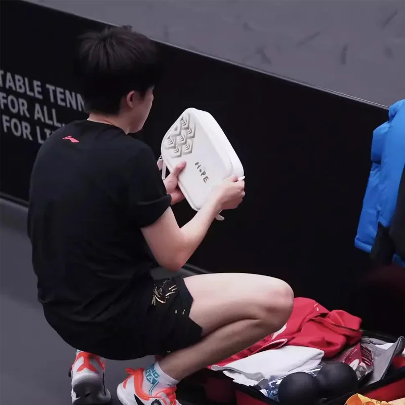 LI NING Table Tennis Carrying Case Professional for National Team Ping Pong Racket Case Bag Same as CNT Players
