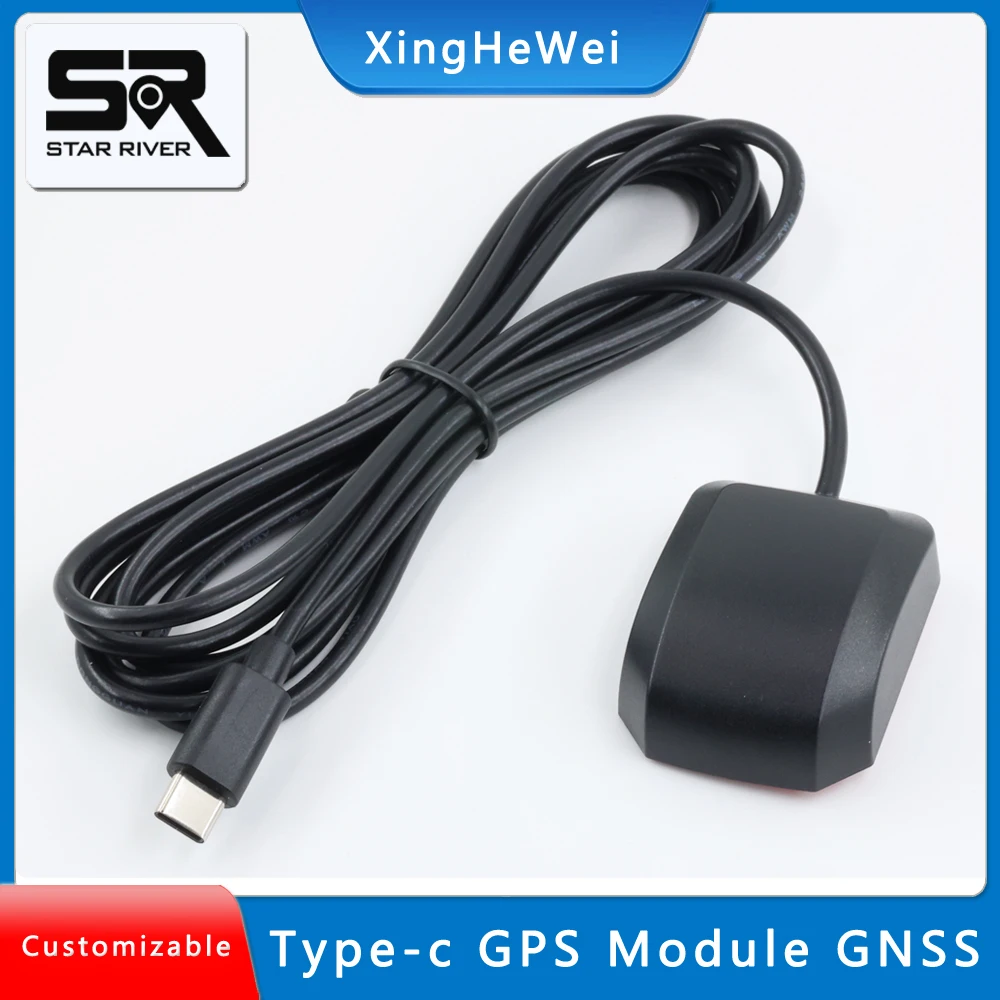 

typec gps module Windows Android USB Type C GPS Receiver 10Hz GPS GLONASS Galileo BeiDou Module Type-C GNSS Antenna UBX M10050 C