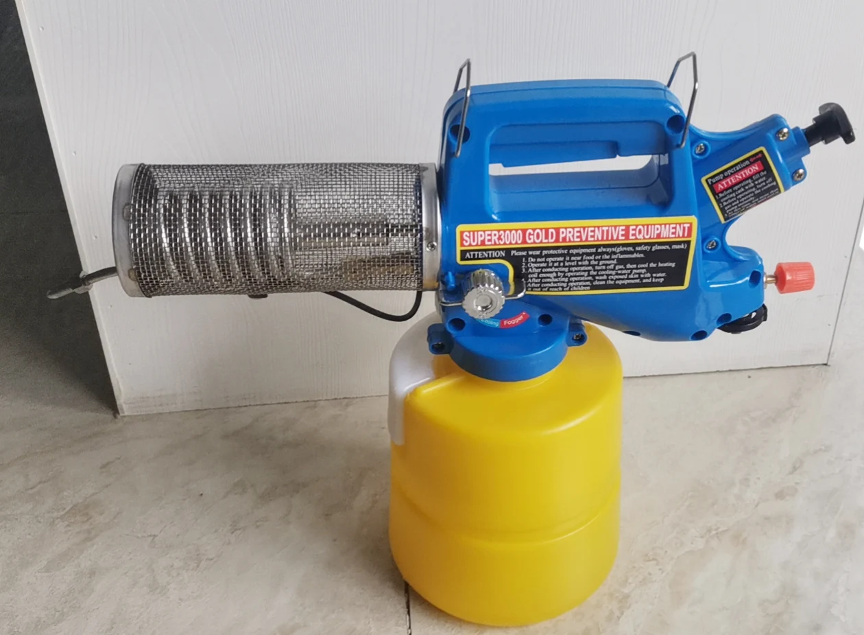 New Model 2L Handheld Portable Gas Hot Fogger Thermal Fogging Machine, Fumigation Sprayer Mosquito Disinfection