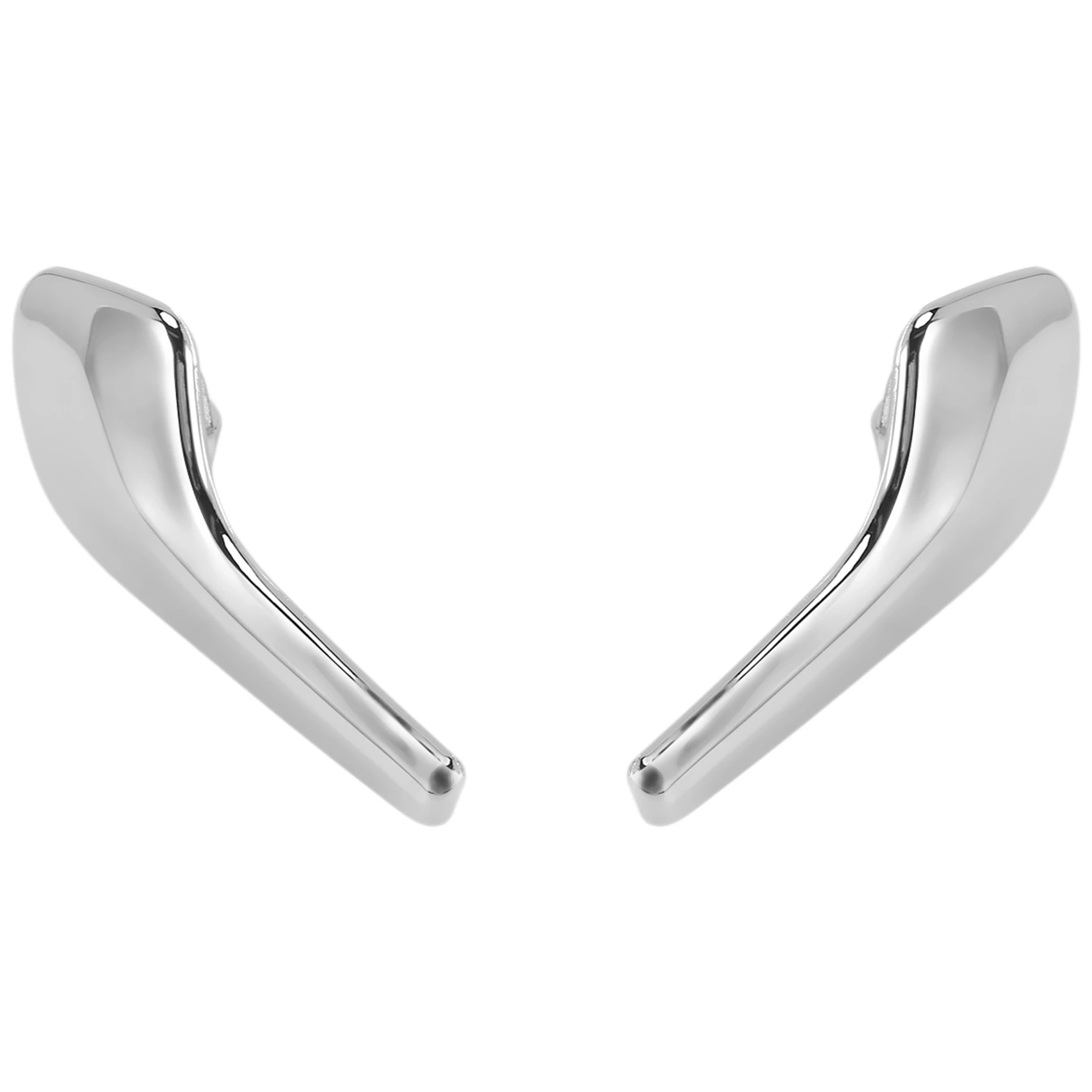 A Pair Car Inner Inside Interior Door Handle Handles Chrome for Vauxhall Corsa MK3 2006-2013 for Corsa D 2006-2016 Box