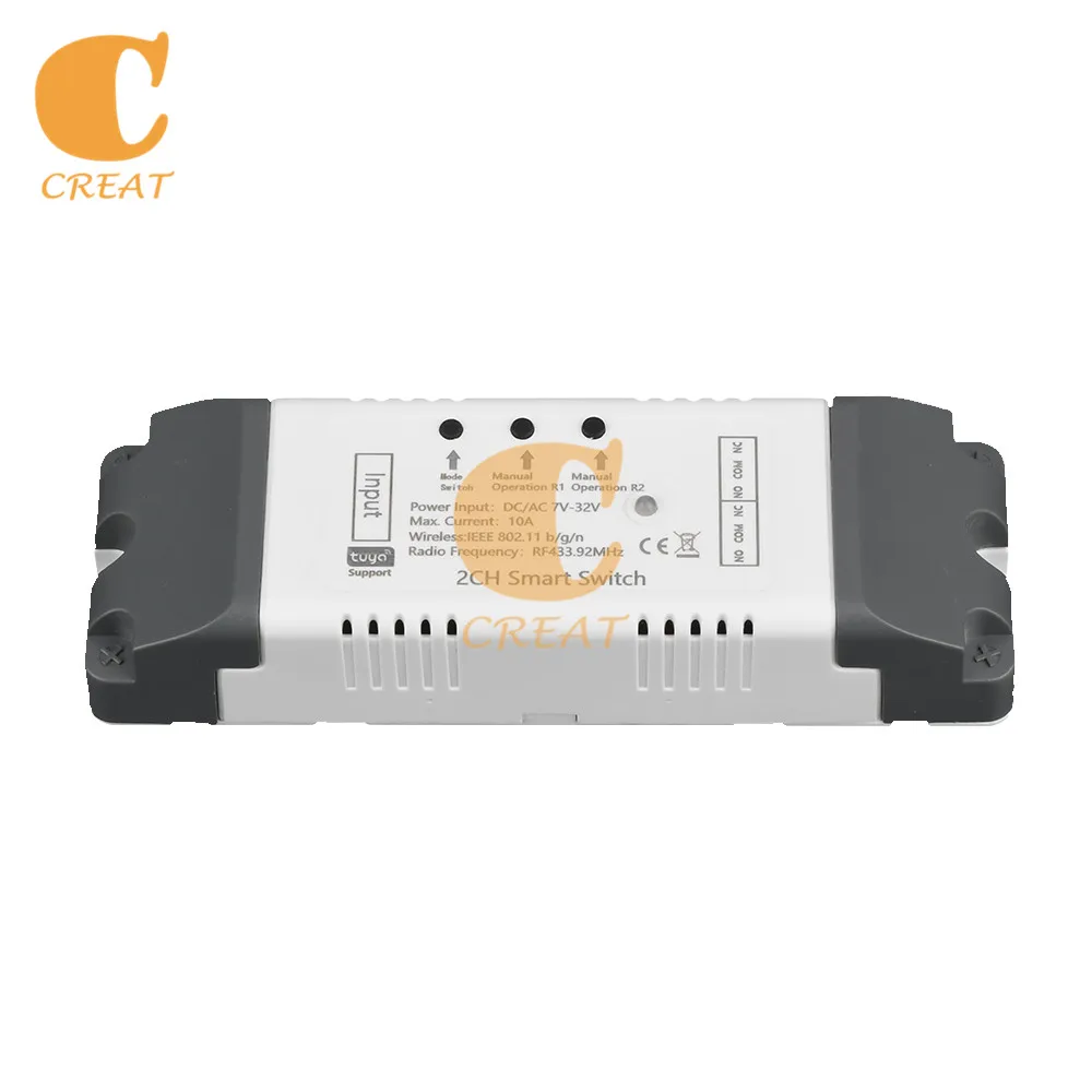 USB 5V DC 5V-12V DC 7-32V WiFi Wireless Remote Control Relay Switch 1 2 4 Channel 433MHZ Radio Frequency Smart Switch Module