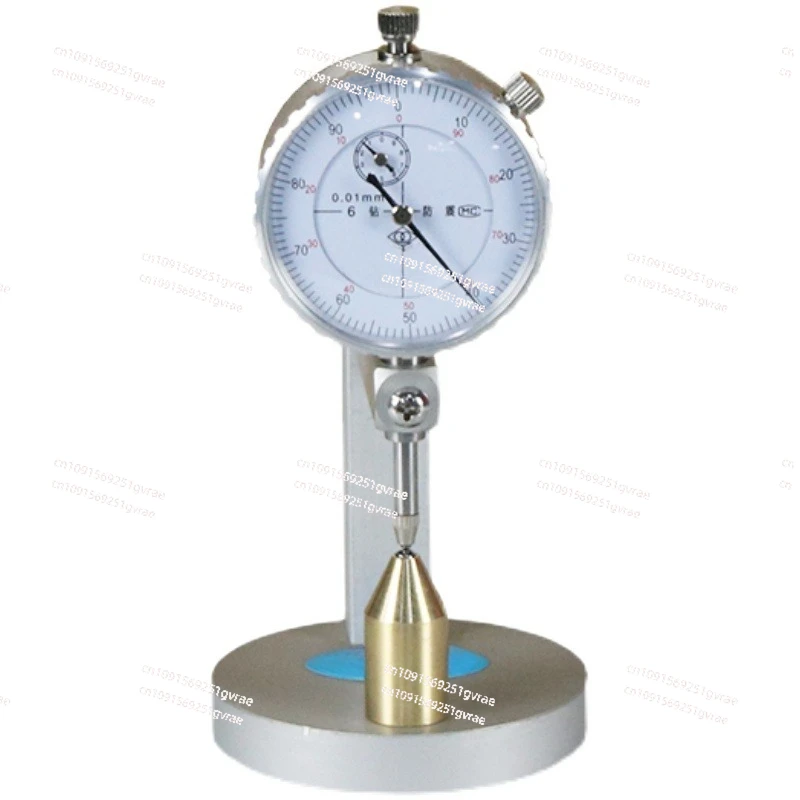 Glasses testing instrument lens thickness measuring instrument 0.01 precision round head mechanical thickness measuring gauge