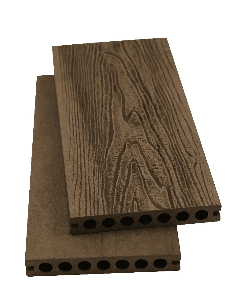 نسخة مخصصة من الرصيف البلاستيكي الخشبي العتيق الحديث وشرفة مركبة من الخشب والبلاستيك المسطح المتين عالي الدقة #2