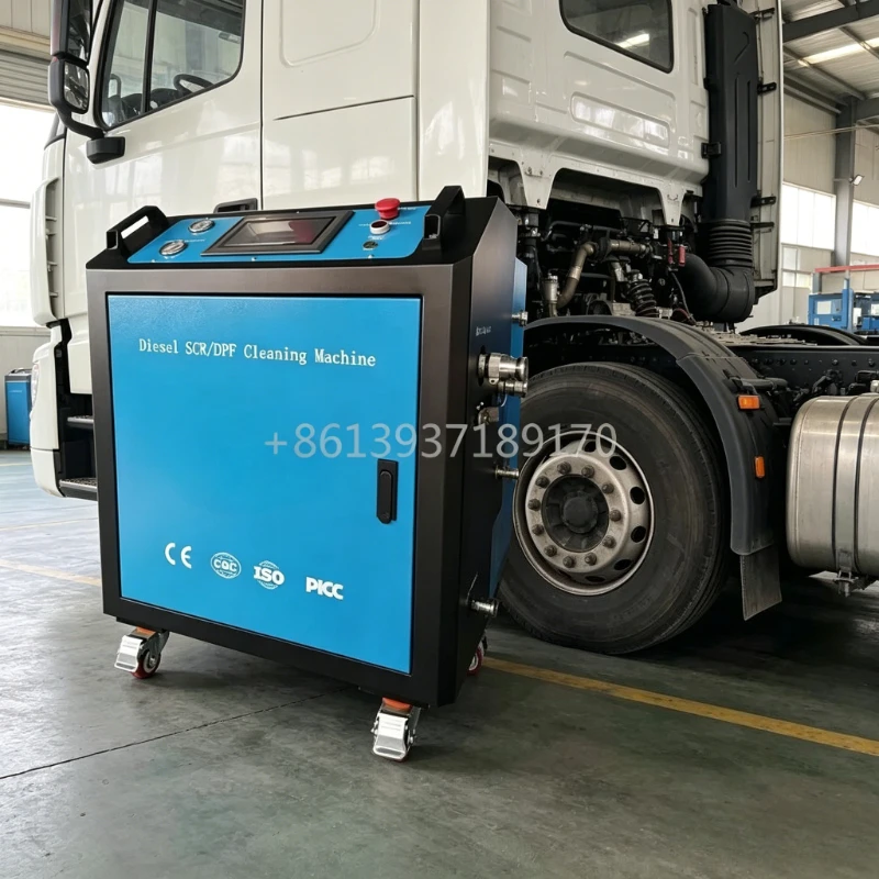 Diesel SCR/DPF Cleaning Machine Passenger and Commercial DPFs Cleaning with Rubber Adaptor and Is Compatible