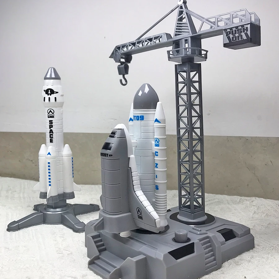 Launch rockets, spacecraft, children's toys, aviation models, rocket launch stations, spacecraft, astronaut spacecraft