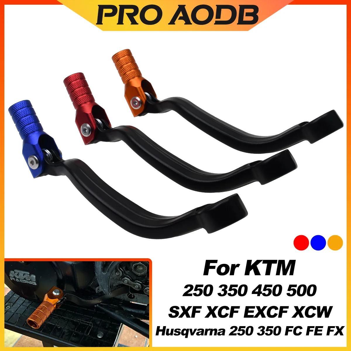 دراجة نارية CNC ذراع السرعة شيفتر رافعة تحول ل KTM EXC SX XC XCF SXF XCW TPI للغاز الغاز EX EC MC Husqvarna TE TC TX FE FC FX