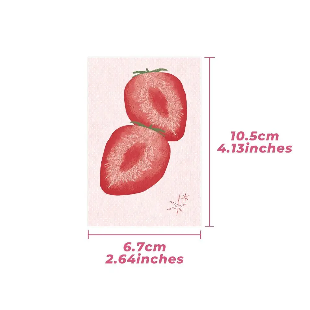 New 50 Sheets Memo Pads Multipurpose Cartoon Scrapbook Paper Strawberry Gift Diary Notepad School Stationery Cute Sticky Note